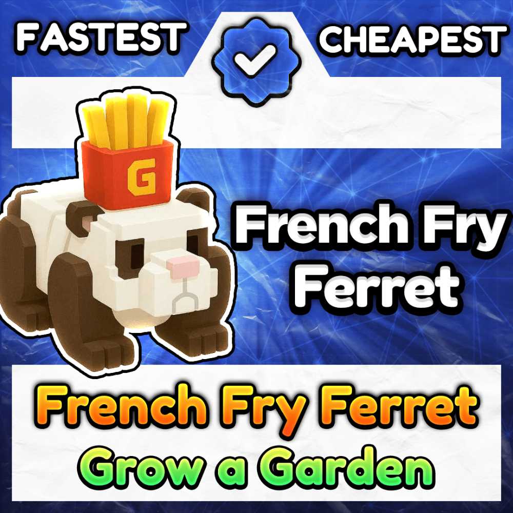 French Fry Ferret pet